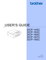 Brother DCP-165C Owner's manual