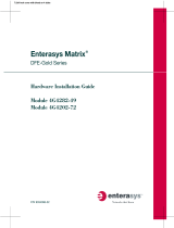 Enterasys Enterasys Gold Distributed Forwarding Engine 4G4282-49 User manual