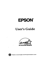 Epson ActionTower 3000 User manual