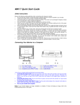 Asus MM17 Operating instructions