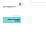 Shenzhen Hongdian Technologies Galaxy Mobile Router H7920 User manual