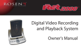 Rosen Entertainment Systems RVR 2000 User manual