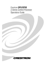 Crestron CP2 User manual