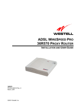 Westell TechnologiesADSL WireSpeed Pro 36R570 Proxy Router 36R570