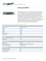 Samsung SV-DVD1E User manual