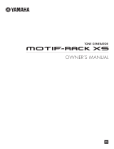 Yamaha Motif-Rack XS Owner's manual