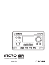 Boss MICRO BR BR-80 Owner's manual