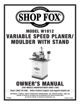 Woodstock SHOP FOX W1813 s User manual