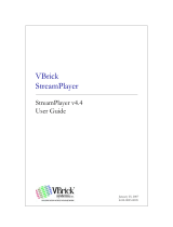 VBrick Systems StreamPlayer v4.4 User manual