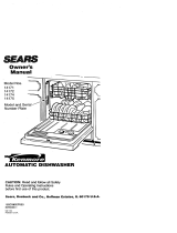Sears 14172 User manual