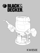 Black & Decker KW850E User manual