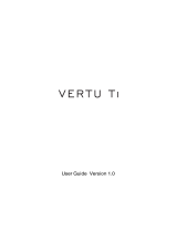 Vertu Ti User manual