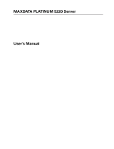 MAXDATA MPL 5220 20041015 Owner's manual