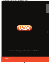 Vax U87-VU-PP Owner's manual