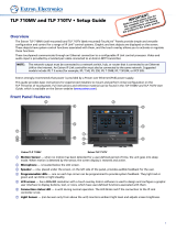 Extron TLP 710TV User manual