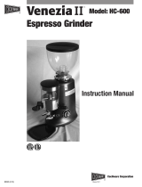 Grindmaster Venezia II Espresso Grinder User manual