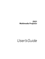 Epson EX21 User manual