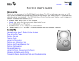 Rio SE510 Owner's manual