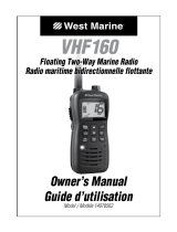 West Marine VHF160 14078562 Owner's manual