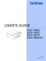Brother DCP 385C - Color Inkjet - All-in-One User manual