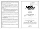 APW Wyott HR-31 User manual