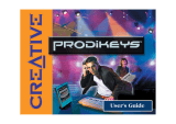 Creative Prodikeys User manual