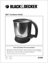 Black & Decker JC200 User manual
