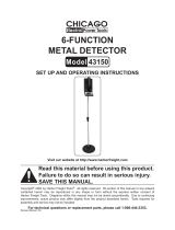 Chicago Electric 43150 User manual