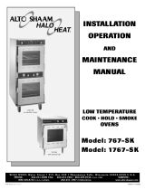 Alto-Shaam 767-SK Series User manual