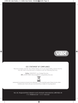 Vax V-024U Owner's manual