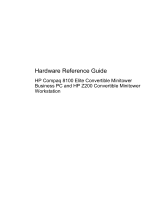 HP 8100 - Elite Convertible Minitower PC Reference guide