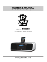 Pyle PHSCI20 User manual