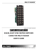 Altinex MULTI-TASKER MT105-111 User manual