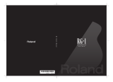 Roland RG-1 User manual