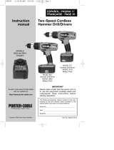 Porter-Cable 8604 User manual