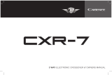 Cadence CXR-7 Owner's manual