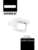 Clarion OHM641 User manual