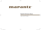 Marantz SA-11S3 Owner's manual