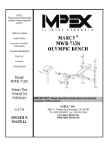 Marcy mwb 715b User manual