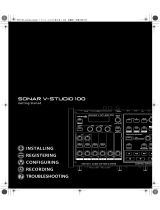 Roland SONAR V-STUDIO VS-100 User guide