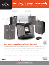 Eos Wireless Digital Wireless Multi-Room Audio System User manual