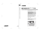 Boss BR-900CD User manual