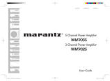 Marantz MM7025 User manual