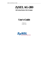 ZyXEL Communications G-200 User manual