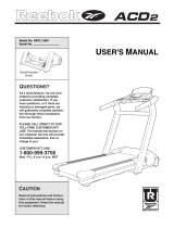Reebok Fitness RBTL13981 User manual