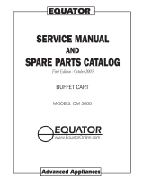 Equator CM 3000 User manual