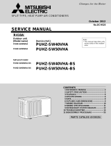 Mitsubishi Electric PUHZ-SW50VHA-BS User manual