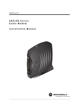 Motorola SB5100 - SURFboard - 38 Mbps Cable Modem Installation guide