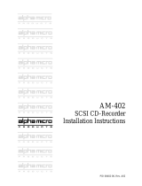 Alpha Microsystems AM-402 User manual