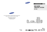Samsung HT-X50 User manual